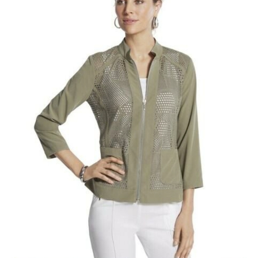 Zenergy by Chico's Lightweight Jacket - Size L